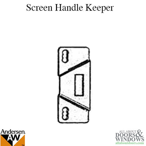 Andersen Screen Handle Keeper - Andersen Screen Handle Keeper