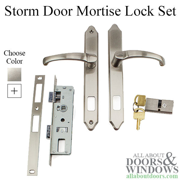 Mortise Lock , Storm Door Hardware Double Key - Mortise Lock , Storm Door Hardware Double Key