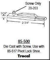 Pivot Bar - Certainteed - Zinc Die Cast - Pivot Bar - Certainteed - Zinc Die Cast