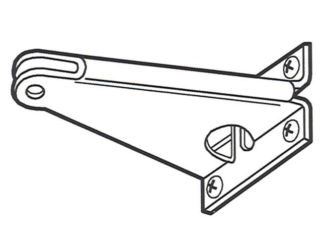 Mounting Bracket - Side Jamb - 4 hole - Mounting Bracket - Side Jamb - 4 hole