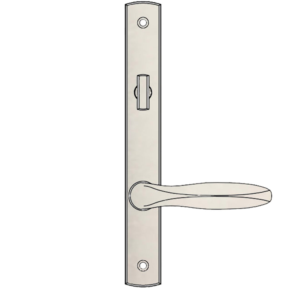 Truth Sentry Lock Handle Set, Classic, Decorative finishes over Brass, PVD Nickel - Truth Sentry Lock Handle Set, Classic, Decorative finishes over Brass, PVD Nickel