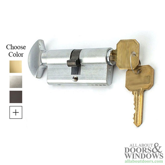 Marks Euro Profile Cylinder For Slimline 64mm Handles Schlage Keyed Door Lock