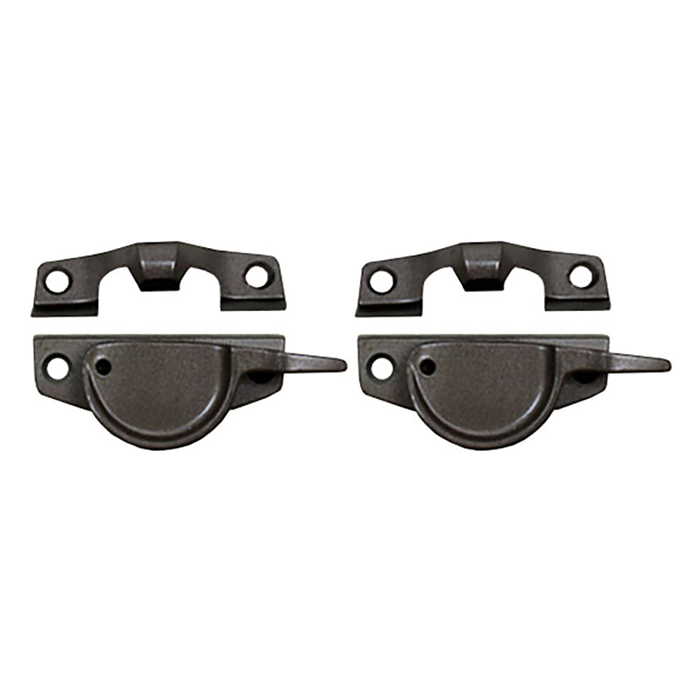 Sash Lock for Andersen Perma-Shield Narroline Windows,  Twin Pack, w/ Keeper - Stone - Sash Lock for Andersen Perma-Shield Narroline Windows,  Twin Pack, w/ Keeper - Stone