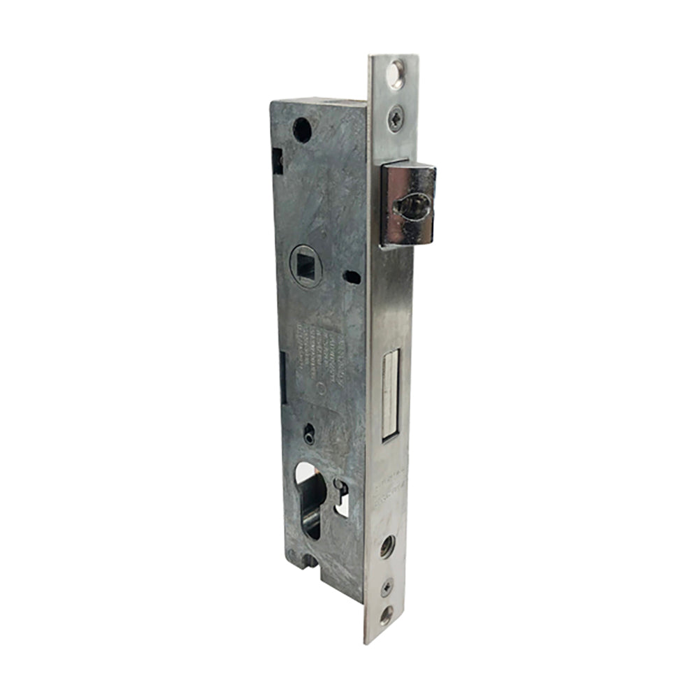 Interlock Optimum 30/85mm Lock Body, 2-Point - Stainless Steel - Interlock Optimum 30/85mm Lock Body, 2-Point - Stainless Steel