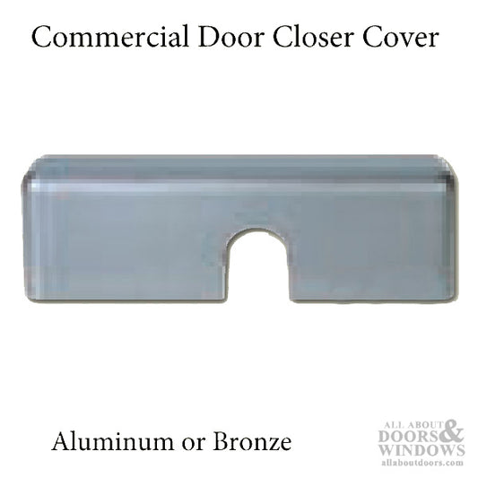 Commercial Door Closer Cover - Special Order - Choose Finish