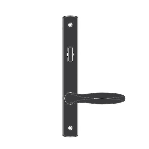 Truth Sentry Lock Handle Set, Classic, Painted over zinc, Black - Truth Sentry Lock Handle Set, Classic, Painted over zinc, Black