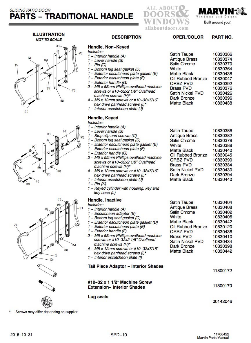 Marvin Inactive / Dummy Narrow Sliding Door Handle - PVD Satin Nickel - Marvin Inactive / Dummy Narrow Sliding Door Handle - PVD Satin Nickel