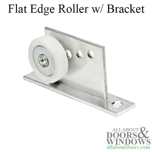 Roller Assembly, Roller 7/8 Inch Flat Edge