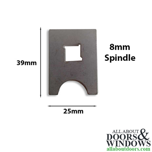 Hoppe Fixing Plate for Frankfurt 1117L/2246 Handle Set - Hoppe Fixing Plate for Frankfurt 1117L/2246 Handle Set