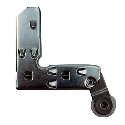 Corner Insert Roller Assembly with 1 Inch Nylon Wheel for Sliding Screen Door