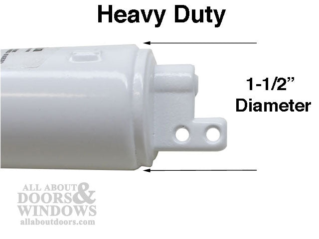 Heavy Duty Storm Door Closer 1.5 Inch Diameter - Heavy Duty Storm Door Closer 1.5 Inch Diameter