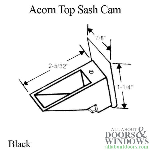 Acorn Top Sash Cam - Black - Acorn Top Sash Cam - Black