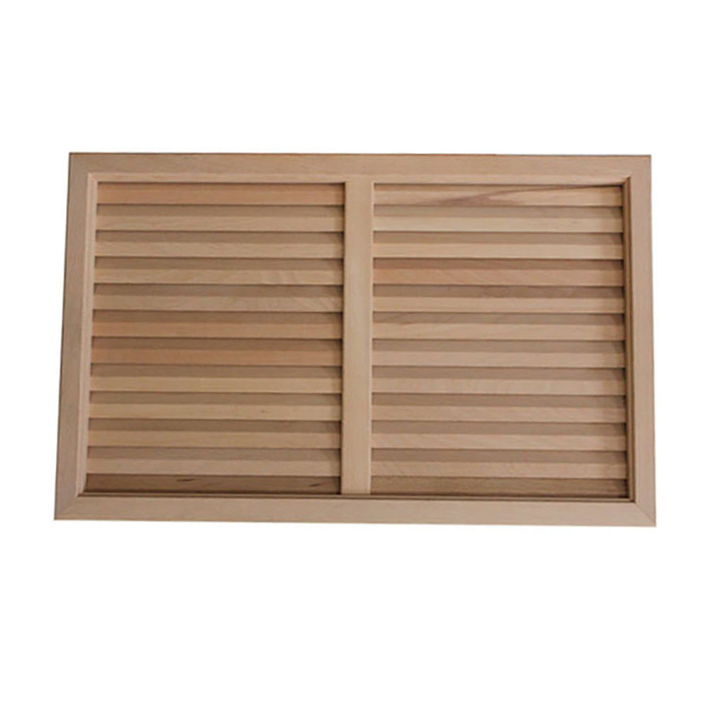 20 x 12 Wood Louver Insert for 1-3/4