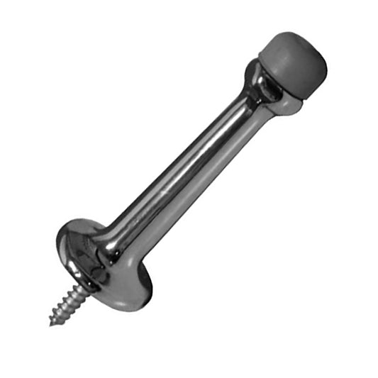 3-1/8 Door Stop, Andersen Frenchwood Hinged -  Distressed  Nickel