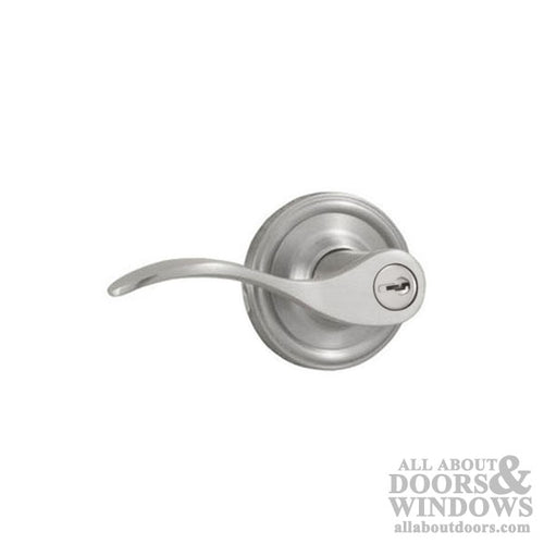 Weslock Bordeau Door Lever Left Handed Keyed Satin Chrome Door Handleset - Weslock Bordeau Door Lever Left Handed Keyed Satin Chrome Door Handleset