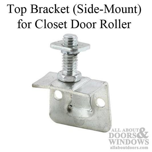 Closet door part- Side Mount Roller Bracket