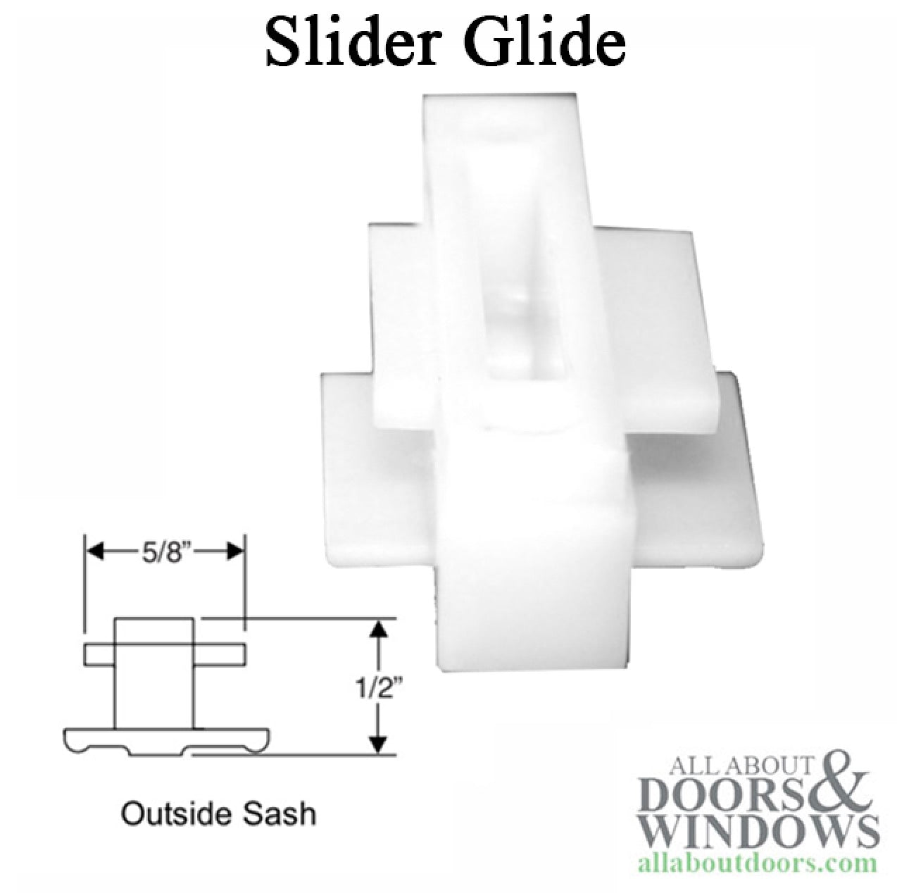 Bottom Sash Rail Slide, Outside, Weather Shield Visions 2000 Double Slide Vinyl window - Bottom Sash Rail Slide, Outside, Weather Shield Visions 2000 Double Slide Vinyl window