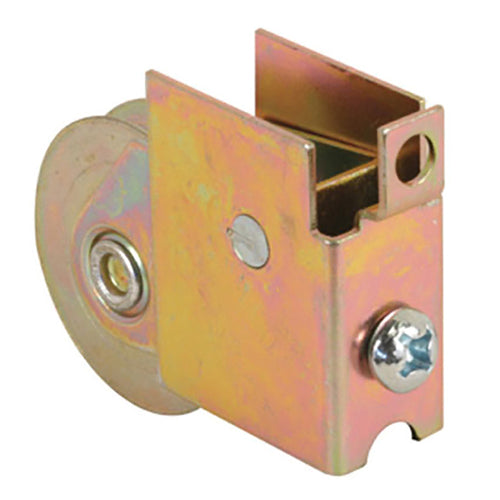 Sliding Door Roller L Tab Housing 1.5 Inch Single Steel Wheel Roller - Sliding Door Roller L Tab Housing 1.5 Inch Single Steel Wheel Roller