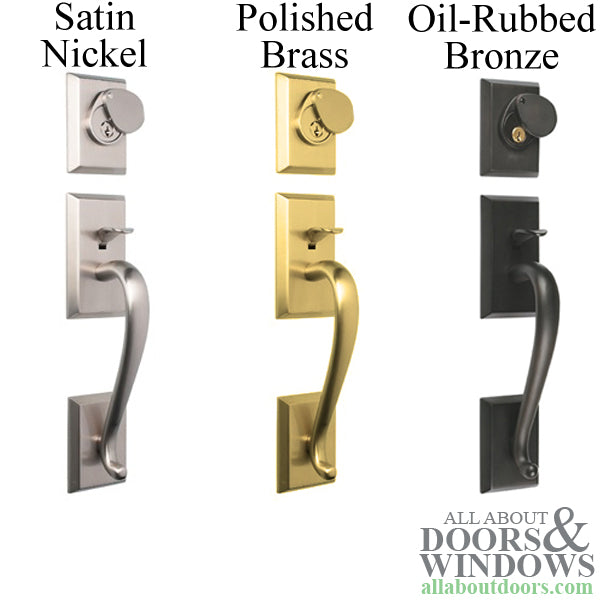 Savoy Grip Entry Handleset for Multipoint Locks - Savoy Grip Entry Handleset for Multipoint Locks