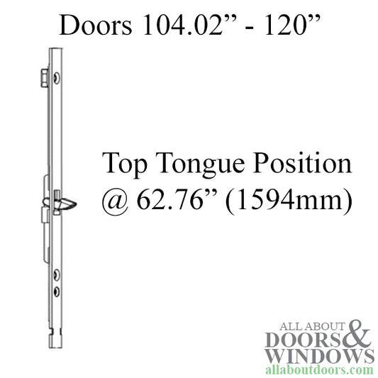 Hoppe HLS2000 Top Extension - 62.76" Tongue, 78.28" Extension Length