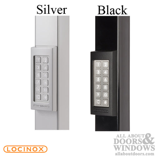 Locinox Weather-Resistant Keypad with Integrated Relay for Gates & Fences - Choose Color - Locinox Weather-Resistant Keypad with Integrated Relay for Gates & Fences - Choose Color