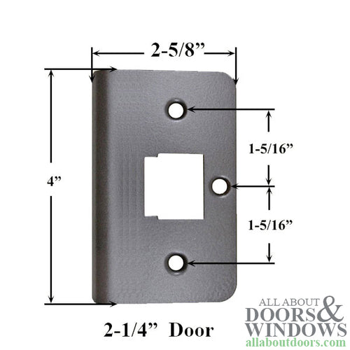 Blemished Trilennium Set of 3 Strikes & Screws, 2-1/4