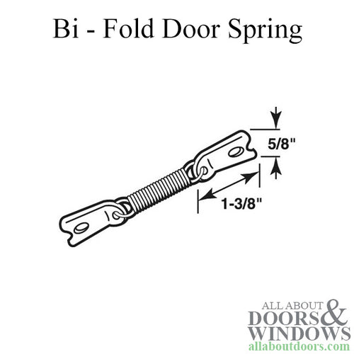 Bi Fold Door Spring with Steel Bracket - Bi Fold Door Spring with Steel Bracket