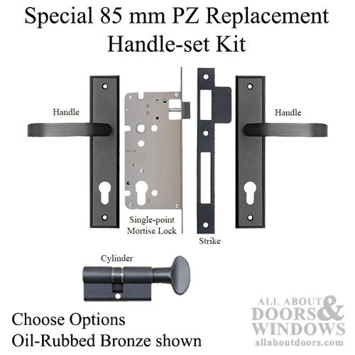 Special 85 mm PZ Replacement Handle-set Kit - Choose Options - Special 85 mm PZ Replacement Handle-set Kit - Choose Options