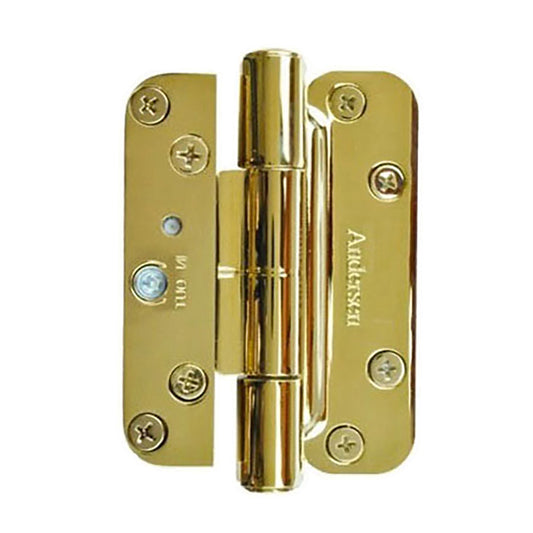 1 Hinge Kit, 2005-Present Andersen FWH Right Hand Door - Bright Brass