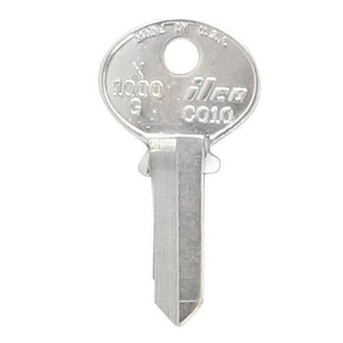 Ilco Corbin X1000G CO10 Blank Keys for Corbin Cabinet Locks Pack of 10 - Ilco Corbin X1000G CO10 Blank Keys for Corbin Cabinet Locks Pack of 10
