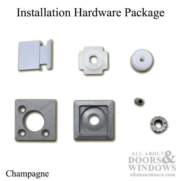 Pella Installation Package for Shade Hardware - Champagne - Pella Installation Package for Shade Hardware - Champagne