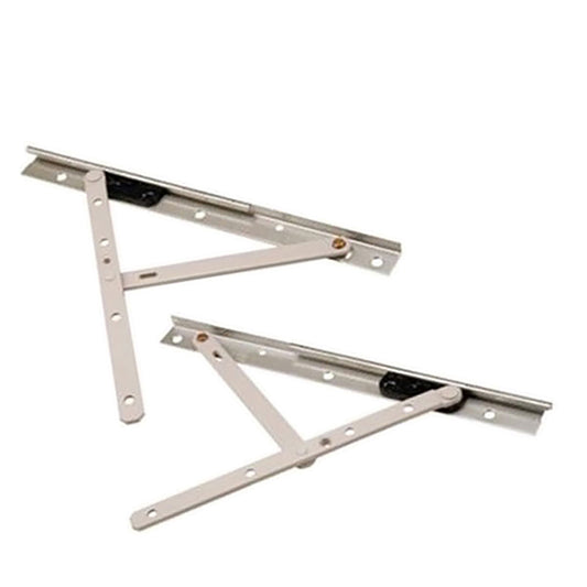 Truth 14.75 Casement Hinge Assembly, 10" track, 4-29/32 opening, Pairs - E-Gard®