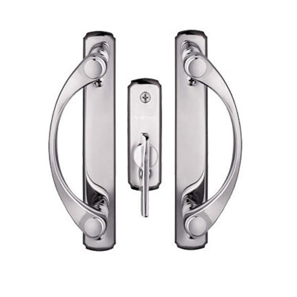 Andersen Newbury 2 Panel Gliding Door Hardware Set Polished Chrome - Andersen Newbury 2 Panel Gliding Door Hardware Set Polished Chrome