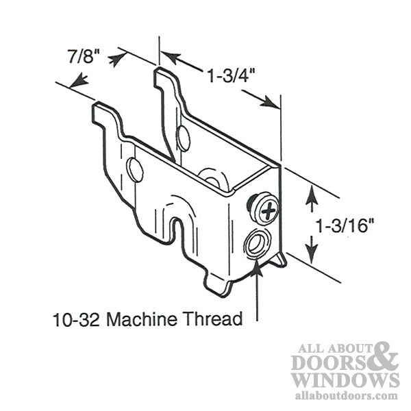 Sliding Glass Door Roller Steel Housing - Sliding Glass Door Roller Steel Housing