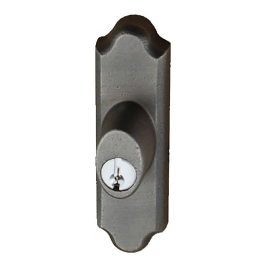 Andersen Window - Frenchwood Gliding Door - Lock Assembly, Encino - RH - Distressed Nickel