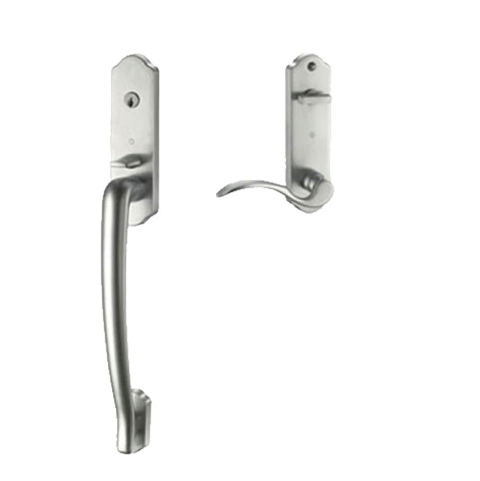 Hoppe Munchen HLS2000 Traditional Entrance Handle Set Right Hand - Hoppe Munchen HLS2000 Traditional Entrance Handle Set Right Hand