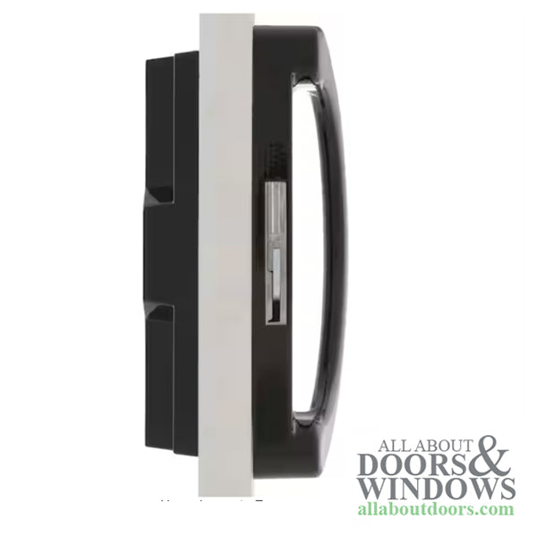 Sliding Patio Door Handleset With Interior and Exterior Pull With Mortise Lock - Sliding Patio Door Handleset With Interior and Exterior Pull With Mortise Lock