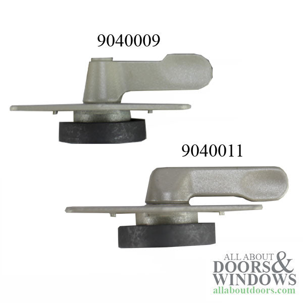 3-Hole Sash Lock Old Style - White - 3-Hole Sash Lock Old Style - White