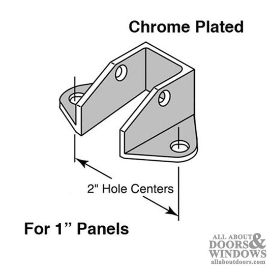 Headrail Bracket - 1 Inch Panels