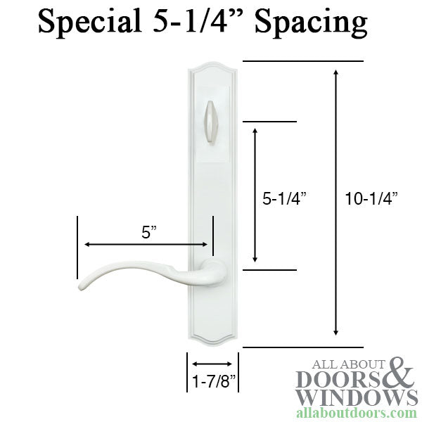 Keyed Handle Set, Special  5-1/4 PZ - Keyed Handle Set, Special  5-1/4 PZ