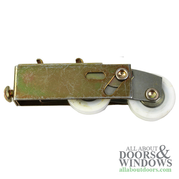 Tandem Door Roller For Sliding Patio Doors Tandem Roller 2 Hook 1-1/4 Inch Nylon Wheel Diameter - Tandem Door Roller For Sliding Patio Doors Tandem Roller 2 Hook 1-1/4 Inch Nylon Wheel Diameter