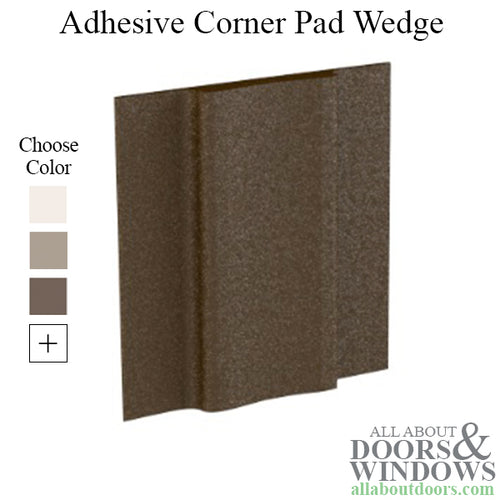 Endura Simple Solution Adhesive Corner Pad Wedge with double Lip - Endura Simple Solution Adhesive Corner Pad Wedge with double Lip