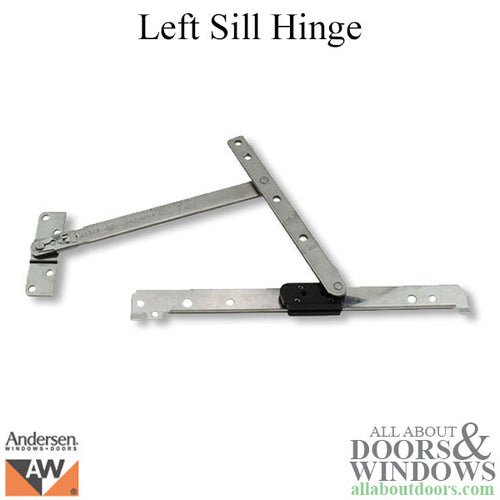 Andersen Left Sill Hinge, Old Style - Andersen Left Sill Hinge, Old Style