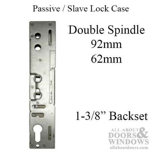 Lockmaster Inactive  35/92-62 Passive / Slave Multipoint lock case