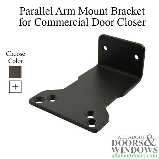 Parallel Arm Mount Bracket for Commercial Door Closer