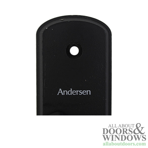 Andersen Albany Active Single Hinged Door Hardware, Blemished - Black - Andersen Albany Active Single Hinged Door Hardware, Blemished - Black
