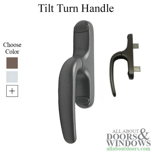 Giesse Unica Cremone Tilt Turn Window Handle - Giesse Unica Cremone Tilt Turn Window Handle