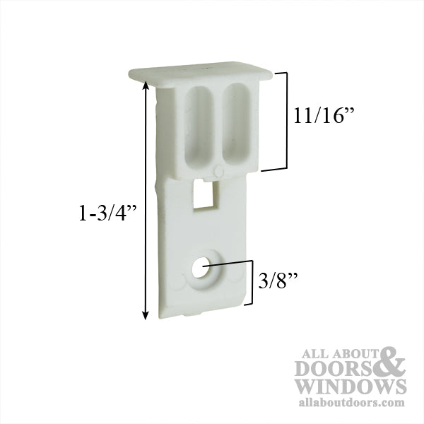 Alcan Sash Guide - White - Alcan Sash Guide - White