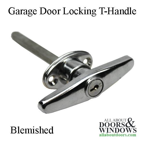 Blemished - Garage Door Locking T Handle with Keys, Campers and RVs - Blemished - Garage Door Locking T Handle with Keys, Campers and RVs