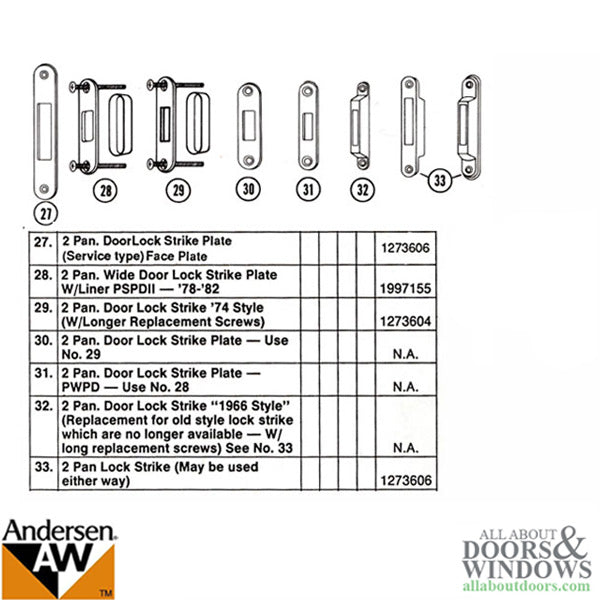 Lock Strike for Wood Slider - Lock Strike for Wood Slider